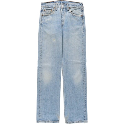 古着 90年代 リーバイス Levi's 501-0114 ストレートデニムパンツ USA製 レディースL(w28)相当 ヴィンテージ/eaa675018