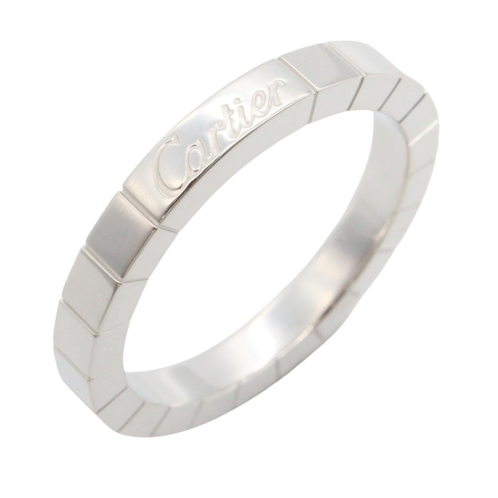 カルティエ CARTIER ラニエール リング リング・指輪 ジュエリー K18WG(ホワイトゴールド) メンズ レディース シルバー系 【中古】