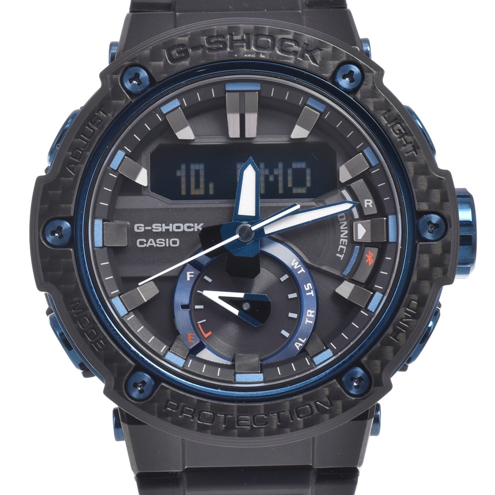 カシオ CASIO GST-B200X-1A2JF GST-B200 Series ブラック ソーラー メンズ 美品 腕時計 L#150384