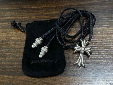 Chrome Hearts Small CH Cross Pendant "Silver"
