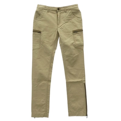 HYSTERIC GLAMOUR ヒステリックグラマー パンツ 3AP-3602 Hysterics ヒステリックス ジップデザイン チノパンツ ベージュ系 S【中古】