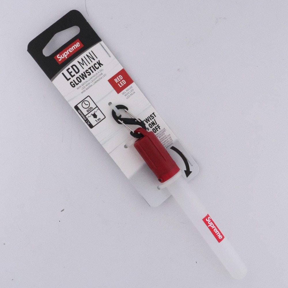 未使用 SUPREME LED Mini Glowstick レッド