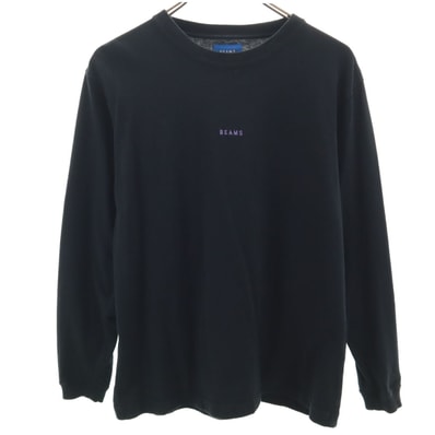 BEAMS ビームス 長袖 Tシャツ S ブラック ロンT