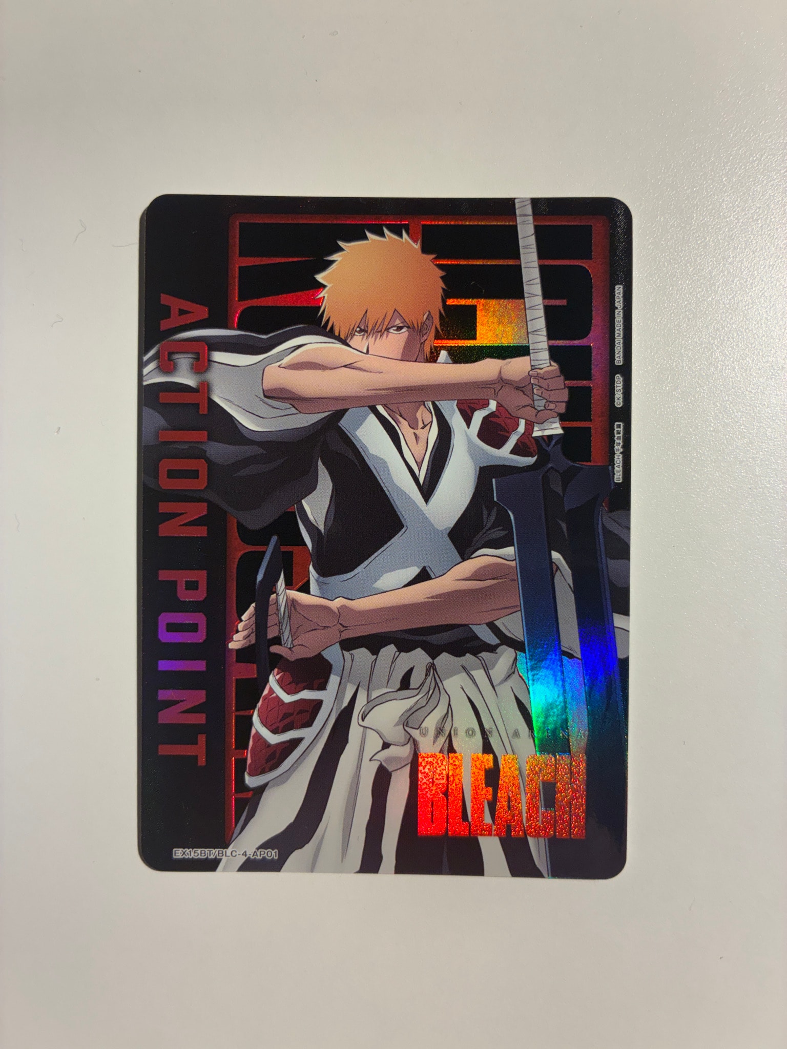 アクションポイントカード (黒崎 一護) [EX15BT/BLC-4-AP01](ブースターパック「BLEACH 千年血戦篇 Vol.3」)