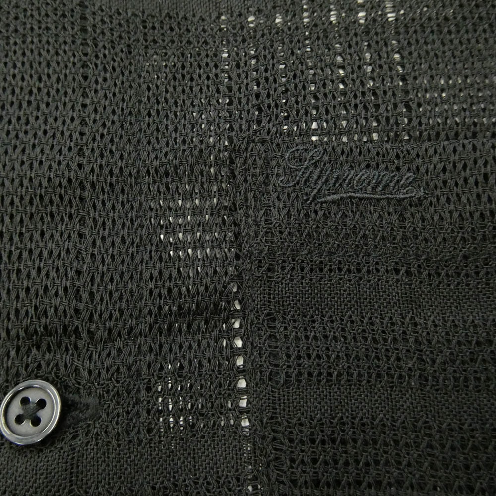 A (未使用に近い)】Supreme シュプリーム 23SS Mesh Stripe S/S Shirt