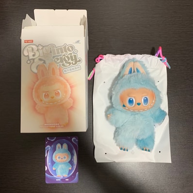 POP MART THE MONSTERS (LABUBU) Big into Energy Series Plush Pendant HOPE