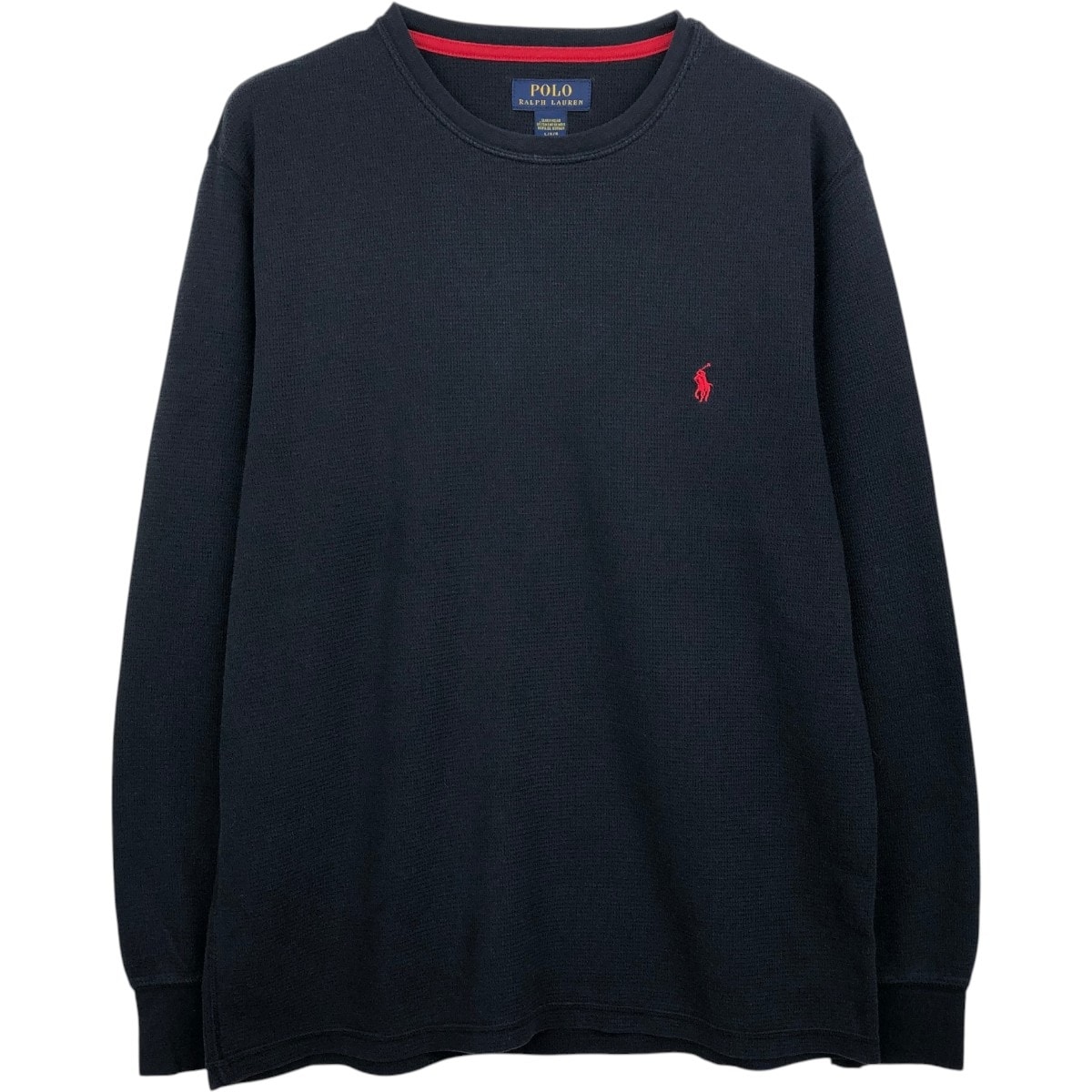 古着 ラルフローレン Ralph Lauren POLO RALPH LAUREN SLEEPWEAR サーマルロンT ハニカム メンズL相当/eaa660287