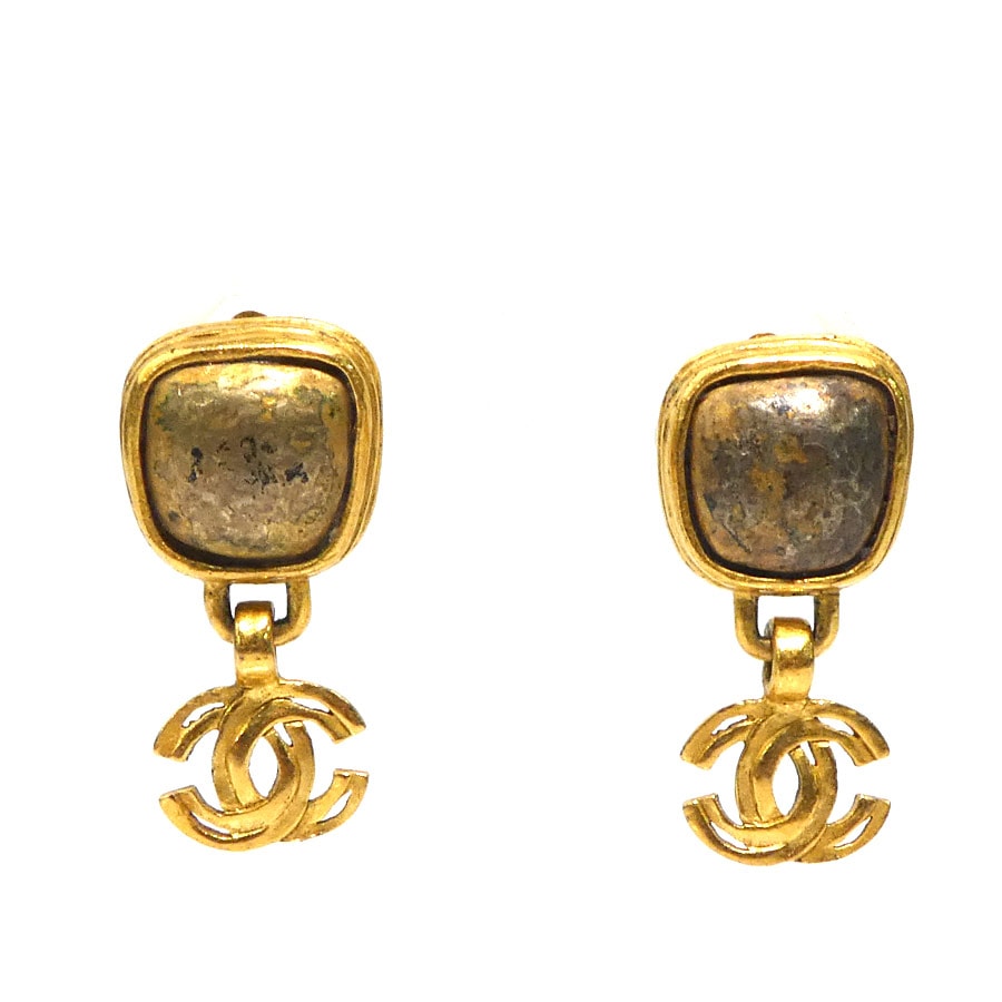 シャネル CHANEL イヤリング メタル ゴールド レディース【中古】 h32059a