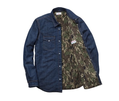 2013 Supreme Levi's Denim Quilted Shirt Size M MADE IN USA 検/ シュプリーム リーバイス デニム キルト シャツ アメリカ製