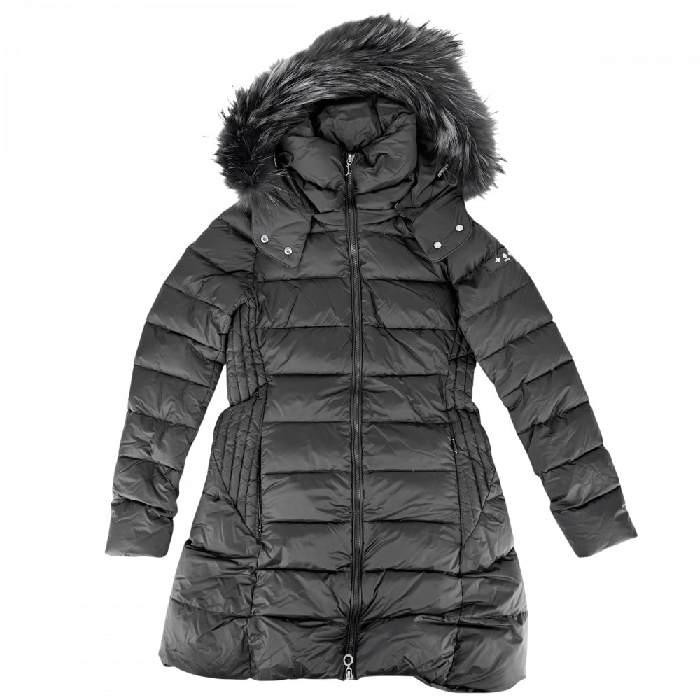 TATRAS タトラス ダウンジャケット サルマ アウター ダウンコート SARMA 01サイズ LJXA0006013588 ブラック 黒 ガンメタル金具 ナイロン レディース 冬 美品【中古品】