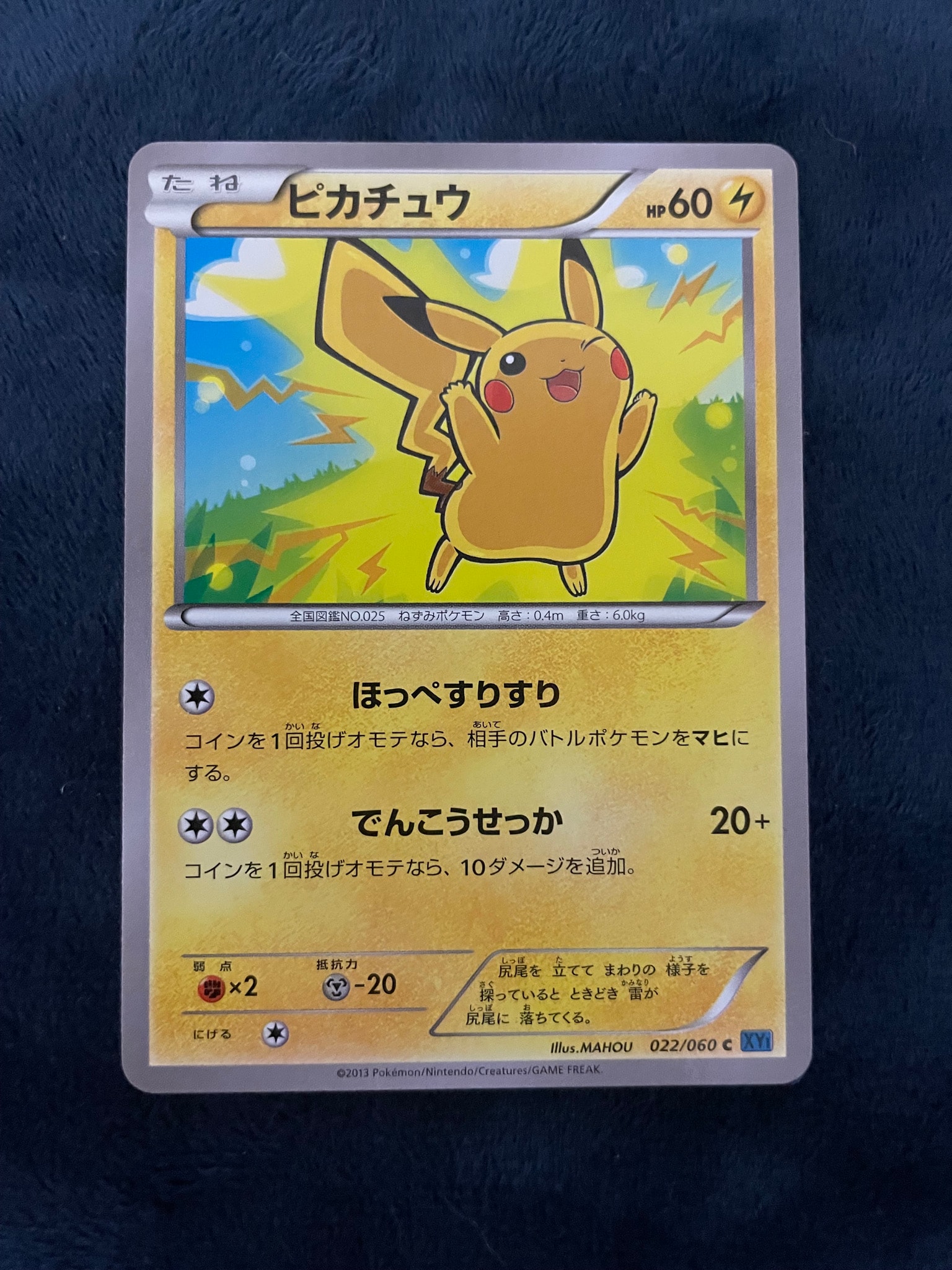 ピカチュウ C :1ED [XY1 022/060](拡張パック「コレクションX」)