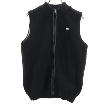 美品 LANVIN SPORT ランバンスポール ニットベスト 40 ブラック