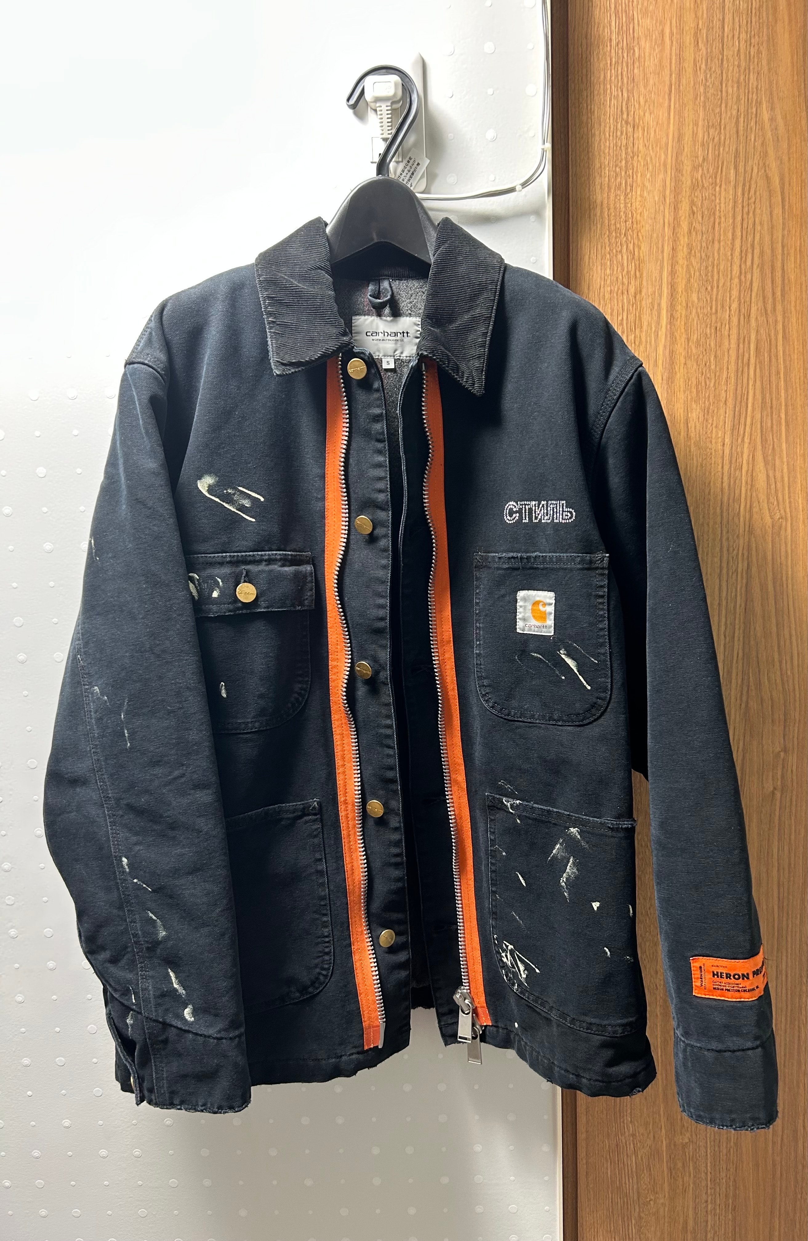 ヘロンプレストン カーハート ブラック ジャケット