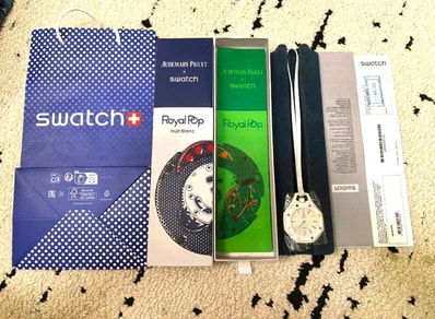 Swatch x Audemars Piguet Royal Pop Huit Blanc "White"