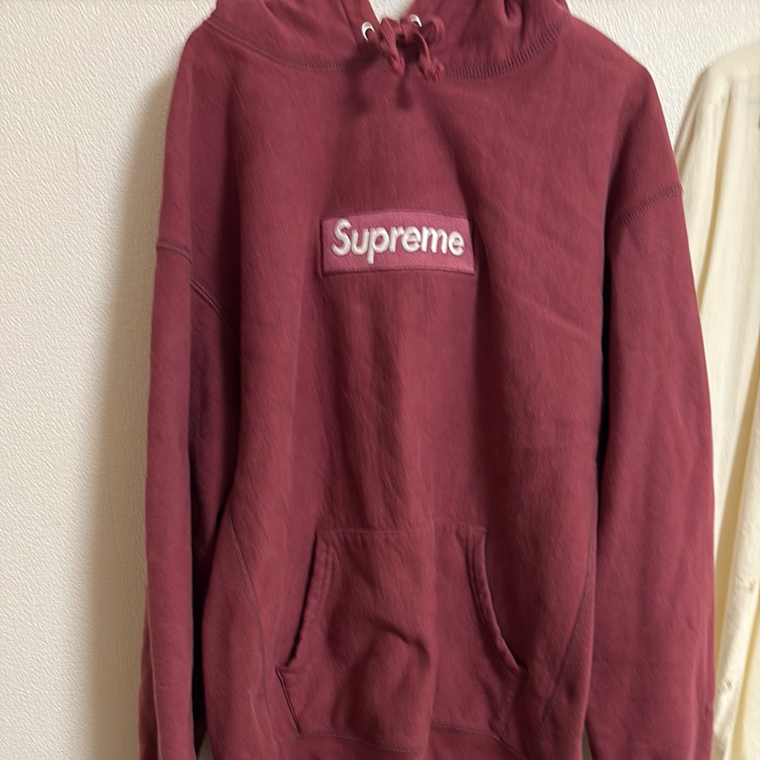 Supreme Box Logo Hooded Sweatshirt "Plum" (21FW)