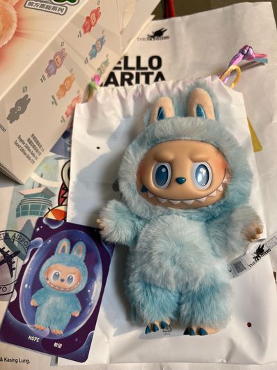 POP MART THE MONSTERS (LABUBU) Big into Energy Series Plush Pendant HOPE