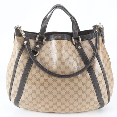 ■美品 グッチ GGクリスタルアビー 268641 ショルダーバッグ