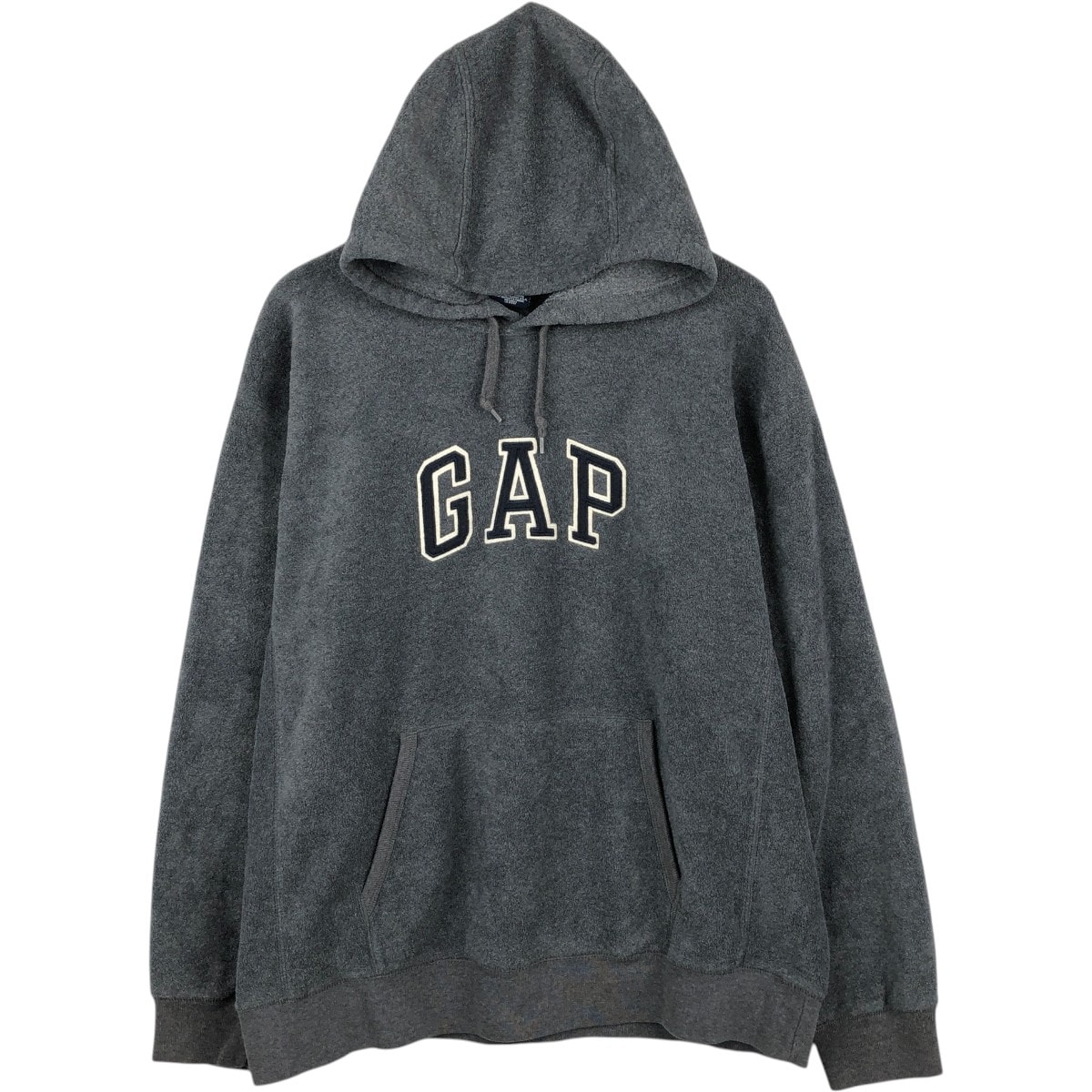 古着 ギャップ GAP フリースプルオーバーパーカー メンズL相当/eaa655225
