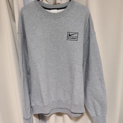 Nike x Stussy NRG BR Crew Fleece "Grey"