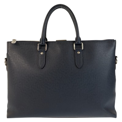 美品 LOUIS VUITTON ルイヴィトン タイガ アントン オセアン ネイビー シルバー金具 レザー ビジネスバッグ ブリーフケース 601196 【中古】