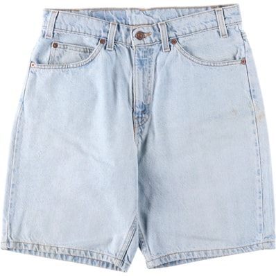 古着 90年代 リーバイス Levi's 550 RELAXED FIT オレンジタブ デニムショーツ ショートパンツ メンズw31相当 ヴィンテージ/eaa656888