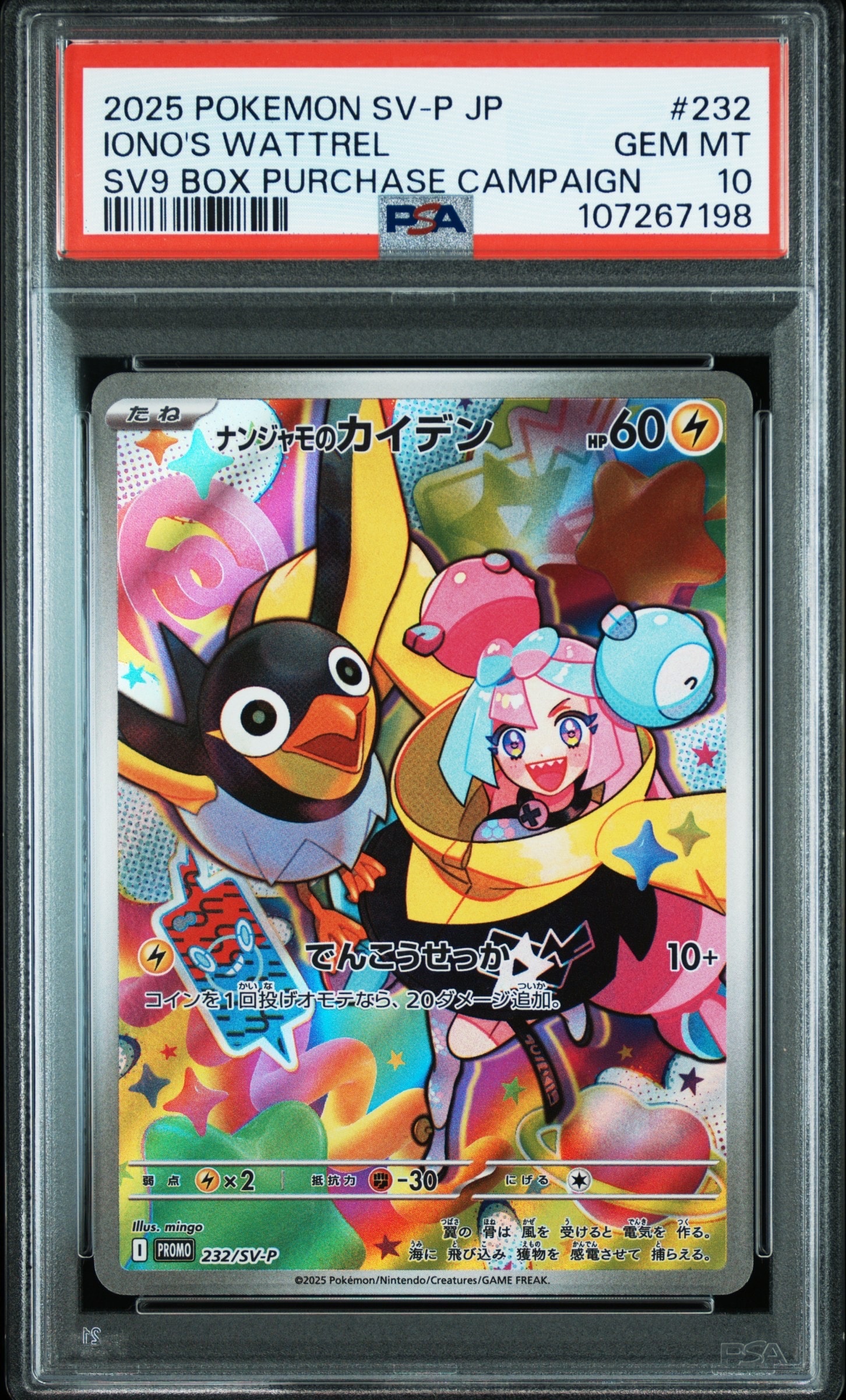 ナンジャモのカイデン P [SV-P 232](プロモーションカード「拡張パック