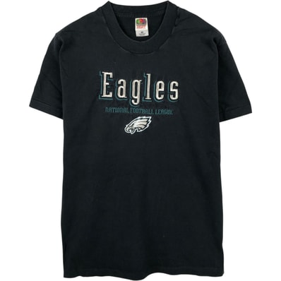 古着 90年代 フルーツオブザルーム FRUIT OF THE LOOM NFL PHILADELPHIA EAGLES フィラデルフィアイーグルス ロゴTシャツ メンズL相当 ヴィンテージ/eaa650865