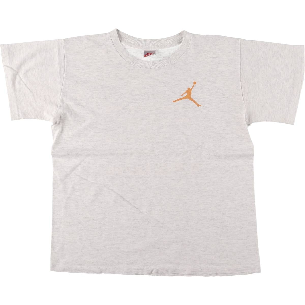 古着 90年代 ナイキ NIKE 銀タグ MICHAEL JORDAN マイケルジョーダン ロゴプリントTシャツ USA製 メンズL相当 ヴィンテージ/eaa559881