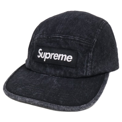 シュプリーム 【美品】2024SS Denim Camp Cap デニム キャンプ キャップ