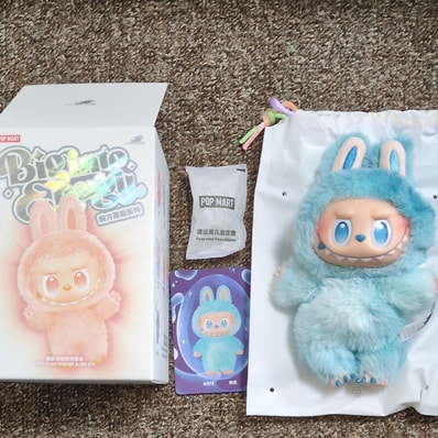 POP MART THE MONSTERS (LABUBU) Big into Energy Series Plush Pendant HOPE