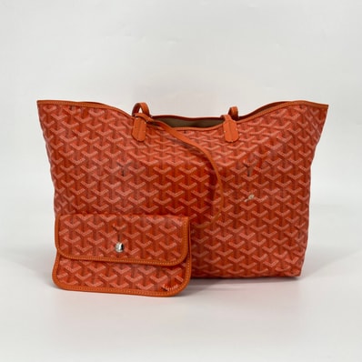 GOYARD(ゴヤール) サン ルイ コーティングキャンバス トートバッグ オレンジ