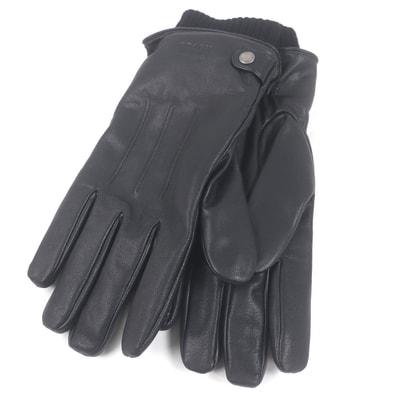 未使用品 コーチ
手袋 ブラック メンズ L F54183