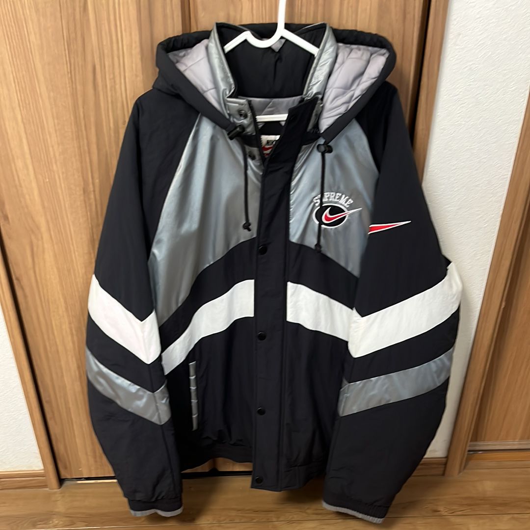 Supreme / Nike Hooded Sport Jacket "Silver"