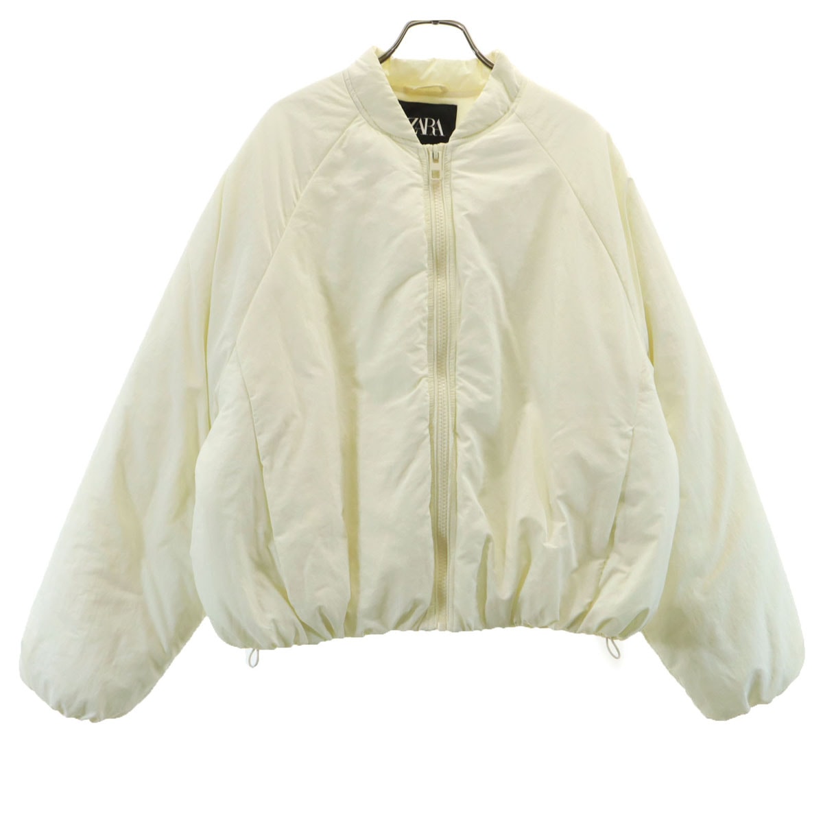ZARA ザラ 中綿ジャケット L オフホワイト