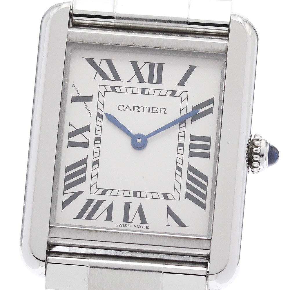 ☆良品 カルティエ タンクソロ SM W5200013 レディース 【中古】