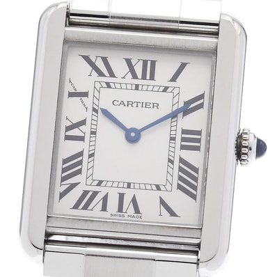 ☆良品 カルティエ タンクソロ SM W5200013 レディース 【中古】