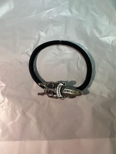 Chrome Hearts Hair Band Dagger Bracelet "Black"