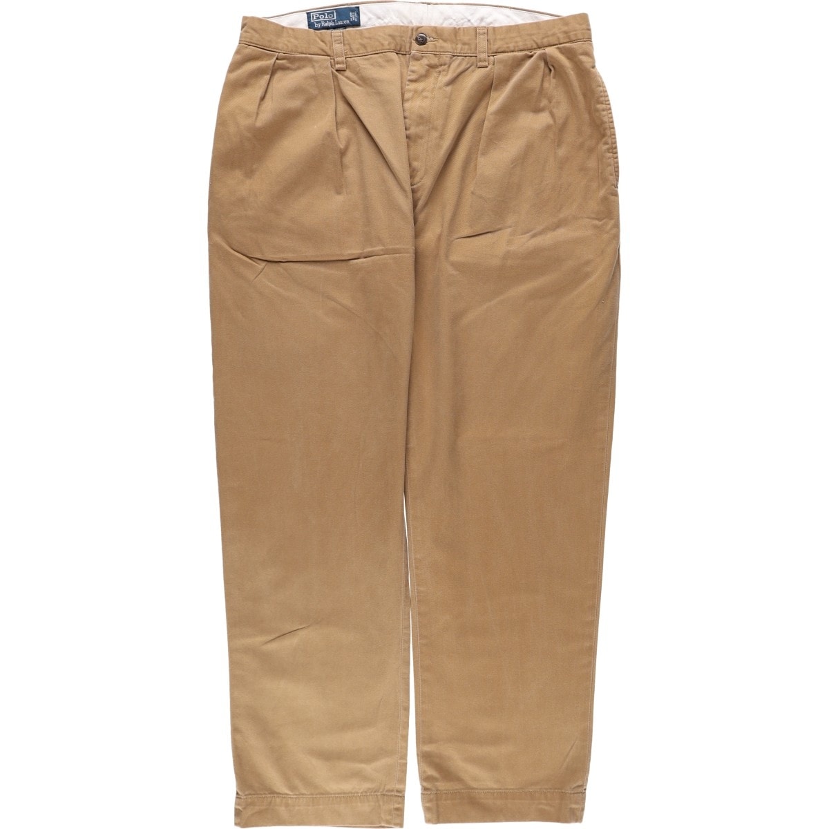古着 ラルフローレン Ralph Lauren POLO by Ralph Lauren ETHAN PANT ツータック チノパンツ メンズw36相当/eaa680717
