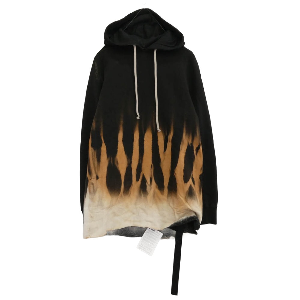 Rick Owens リックオウエンス パーカー 24AW DU02D2285-FSUN DRKSHDW ダークシャドウ Sun Pullover Hoodie サン プルオーバー パーカー フーディー ブラック系 ブラウン系 L【美品】【中古】