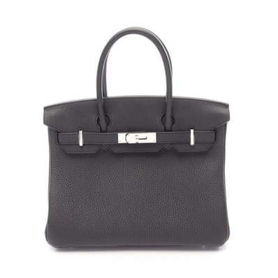 エルメス HERMES バーキン30 ハンドバッグ バッグ トゴ トゴ レディース ブラック系 【中古】