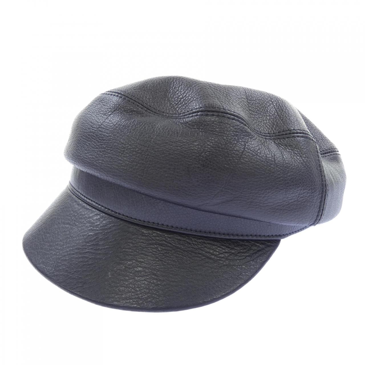 BREATH Faux Leopard Fur Cap 