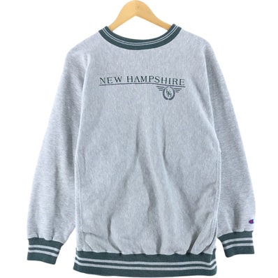 古着 90年代 チャンピオン Champion REVERSE WEAVE リバースウィーブ 刺繍タグ プリントスウェットシャツ トレーナー USA製 メンズXL相当 ヴィンテージ/eaa528055