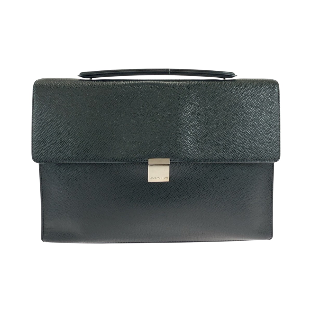 LOUIS VUITTON ルイヴィトン タイガ アンガラ アルドワーズ ブラック 黒 シルバー金具 タイガ ビジネスバッグ ハンドバッグ 600916 【中古】