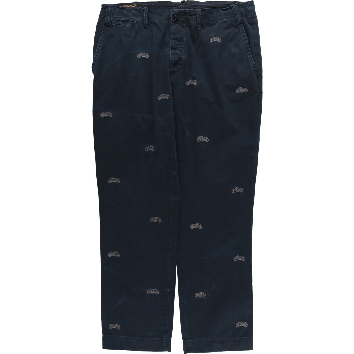古着 ラルフローレン Ralph Lauren POLO RALPH LAUREN 総柄 バイク柄 チノパンツ メンズw37相当/eaa605800