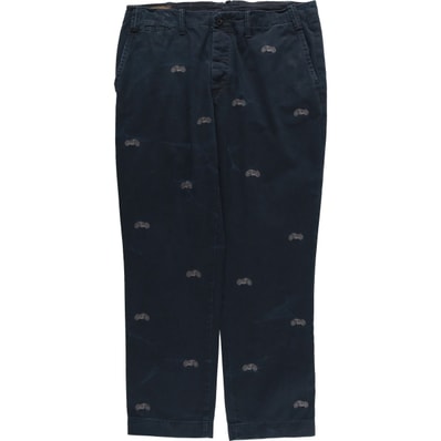 古着 ラルフローレン Ralph Lauren POLO RALPH LAUREN 総柄 バイク柄 チノパンツ メンズw37相当/eaa605800