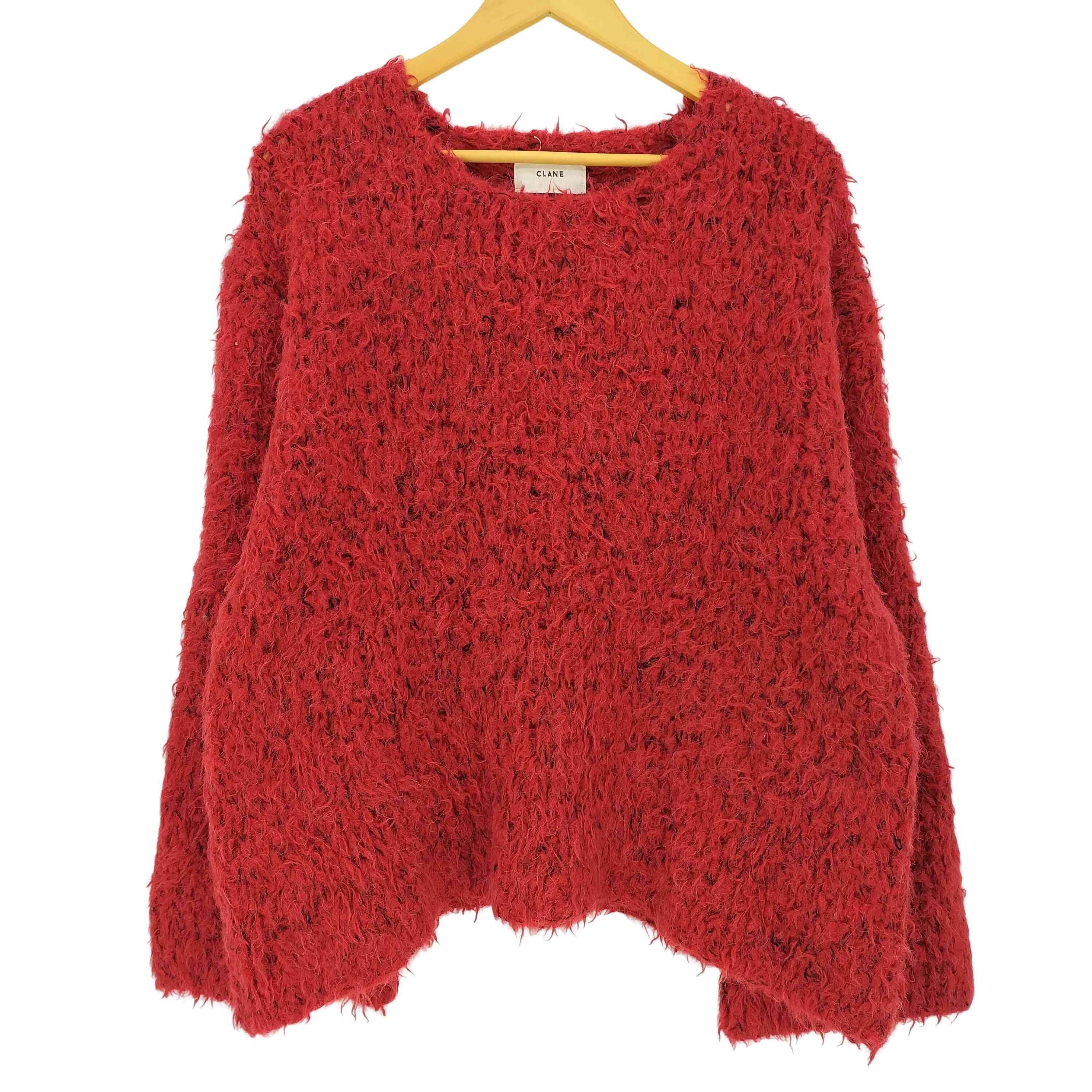 BEAR SHAGGY HAND KNIT TOPS【1141042191611】