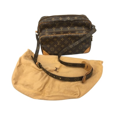 △△LOUIS VUITTON ルイヴィトン ショルダーバッグ M45244 ブラウン
