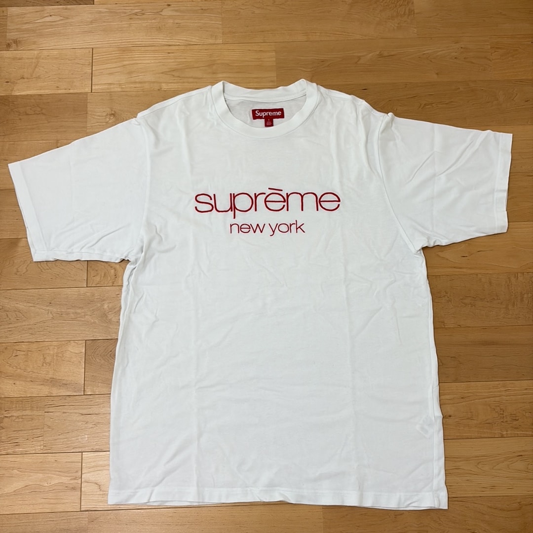 Supreme Classic Logo S/S Top "White"