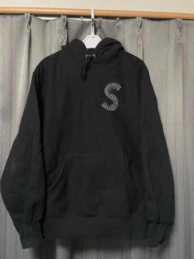 Supreme S Logo Hooded Sweatshirt "Black" (20FW)