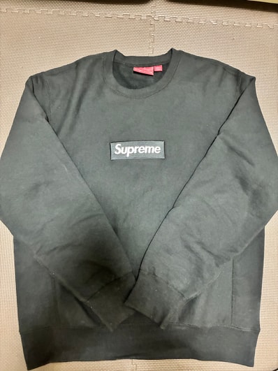 Supreme Box Logo Crewneck Sweatshirt "Black" (18FW)